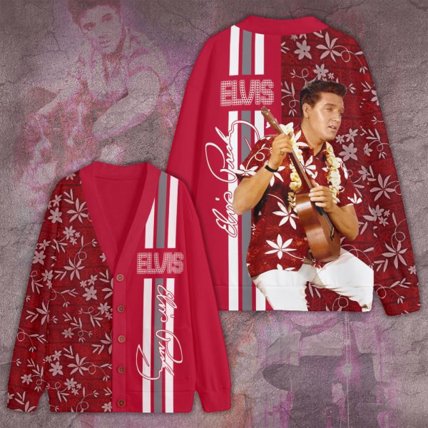 Elvis Presley Unisex Knitted Cardigan - VANDH 1120