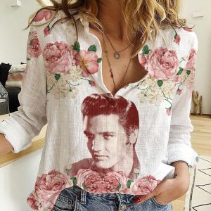 Elvis Presley 3D Linen Shirt - ANHNV 904