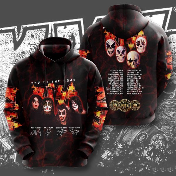 Kiss Band 3D Apparel - NGHIAVT 0666