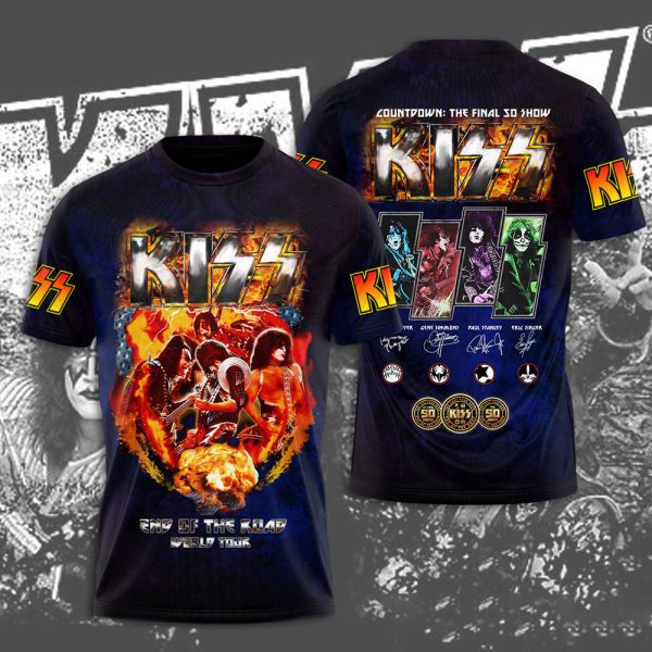 Kiss Band 3D Apparel - NGHIAVT 0620