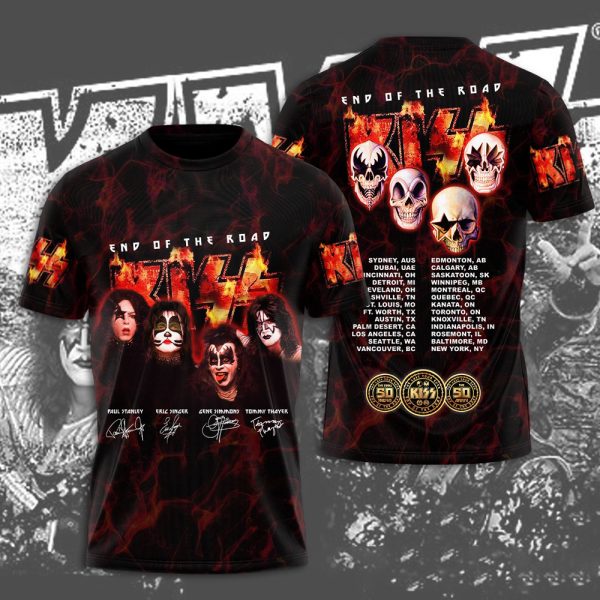 Kiss Band 3D Apparel - NGHIAVT 0666