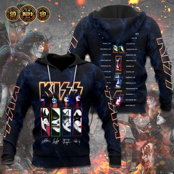 Kiss Band 3D Apparel - NGHIAVT 0618