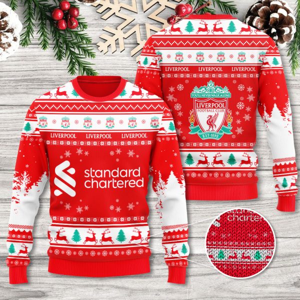 Liverpool 3D Ugly Sweater - TANTN 2209