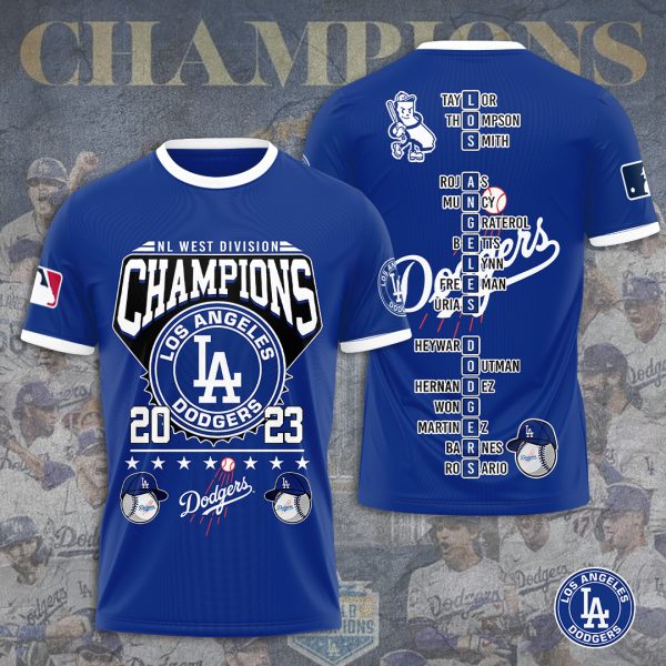 Los Angeles Dodgers 3D Apparel - TANTN 2395