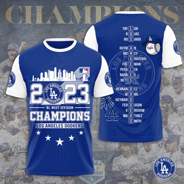 Los Angeles Dodgers 3D Apparel - TANTN 2397