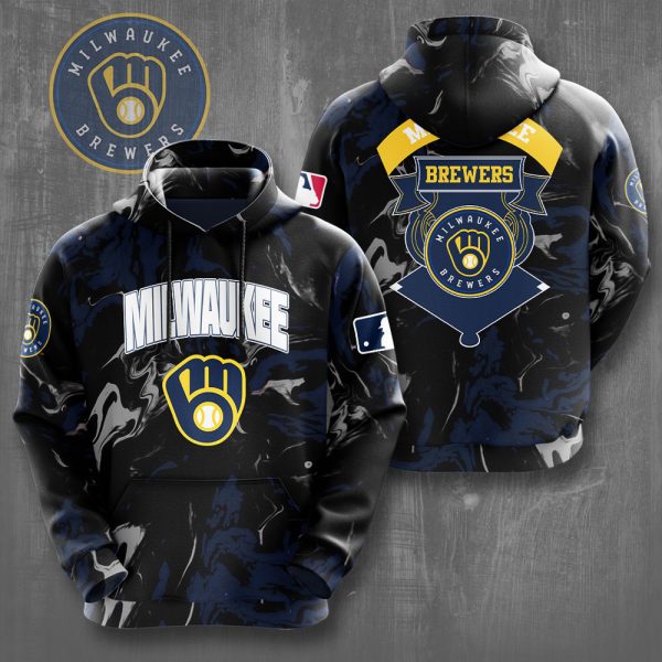 Milwaukee Brewers 3D Apparel - NGHIAVT 0656