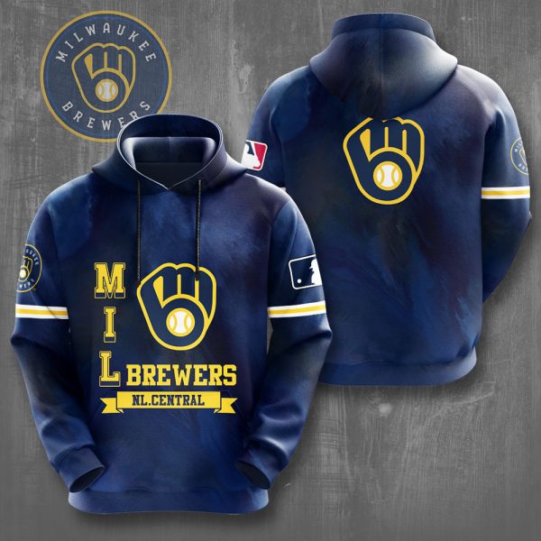 Milwaukee Brewers 3D Apparel - NGHIAVT 0658