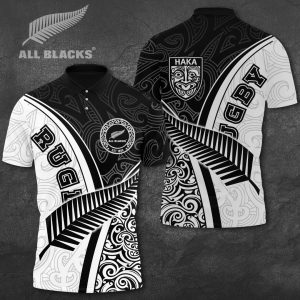 New Zealand National Rugby Union Team All Blacks 3D Apparel - VANDH 1031