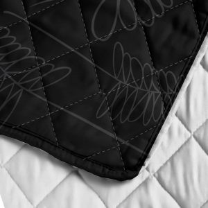 New Zealand National Rugby Union Team All Blacks Quilt Blanket - VANDH 1035