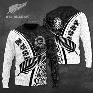 New Zealand National Rugby Union Team All Blacks 3D Apparel - VANDH 1031