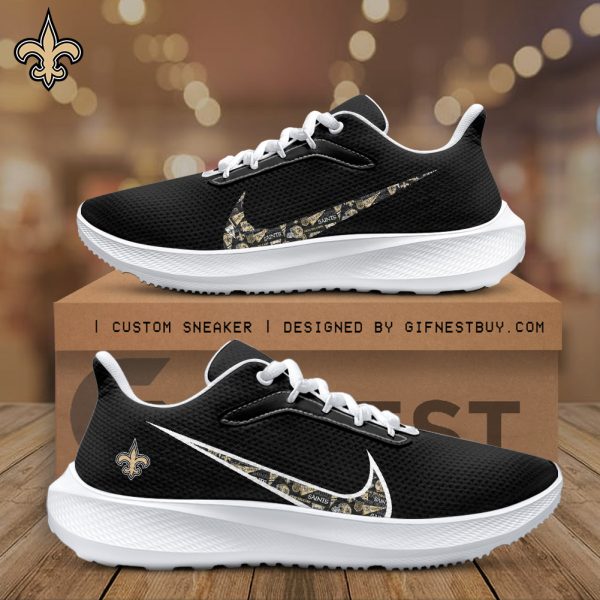 New Orleans Saints Nike Running Sneaker - TANTN 2220