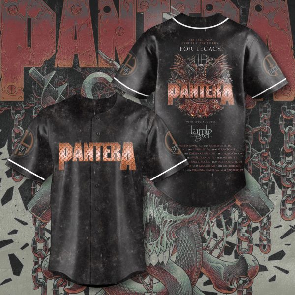 Pantera Baseball Jersey - TANTN 2334