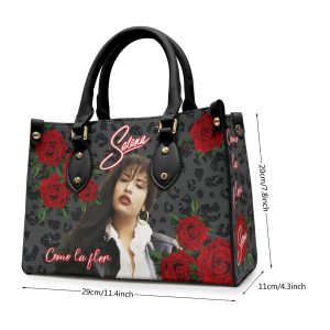 Selena Quintanilla Pérez Leather HandBag - VANDH 1040