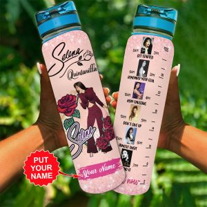 Personalized Selena Quintanilla Pérez Tracker Bottle - VANDH 1087