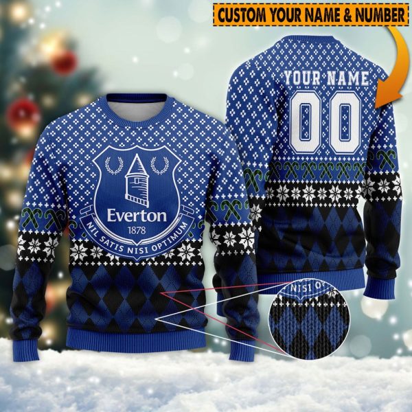 Personalized Everton 3D Ugly Sweater - TANTN 2472