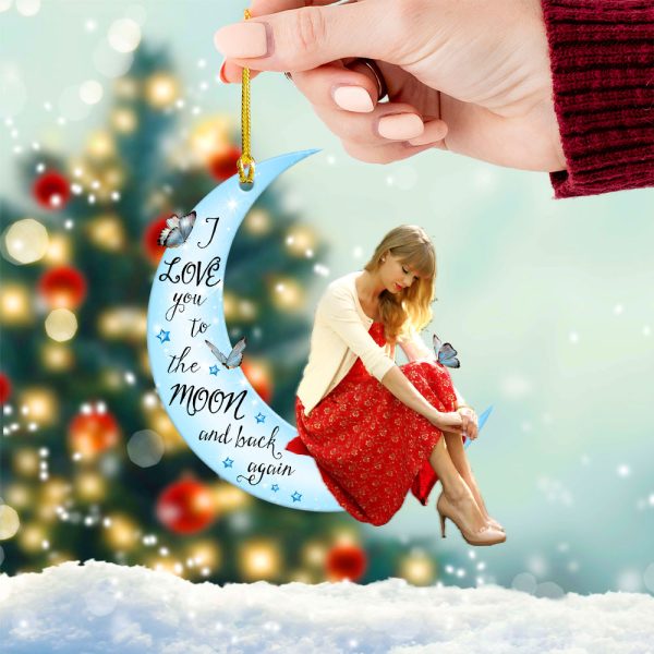 Taylor Swift Custom Shape 2-sided Acrylic Ornament - VANDH 956.2