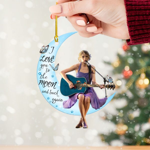 Taylor Swift Custom Shape 2-sided Acrylic Ornament - VANDH 956.5