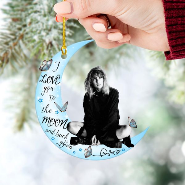 Taylor Swift Custom Shape 2-sided Acrylic Ornament - VANDH 956.6