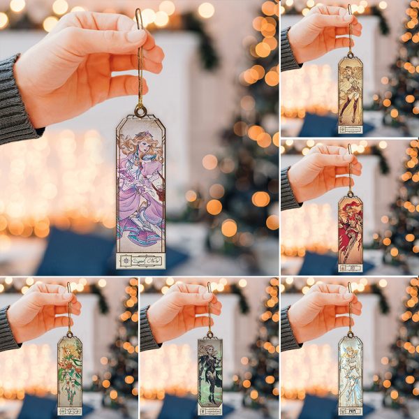 6PCS Taylor Swift 2-Side Printed Acrylic Ornament Set - TANTN 2450