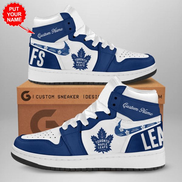 Personalized Toronto Maple Leafs AJ 1 Sneaker - VANDH 943