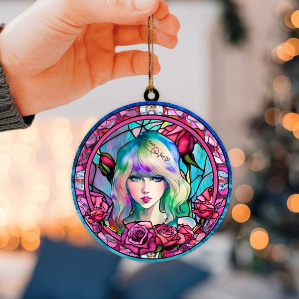 Taylor Swift 2-Side Printed Acrylic Ornament - VANDH 1063.1