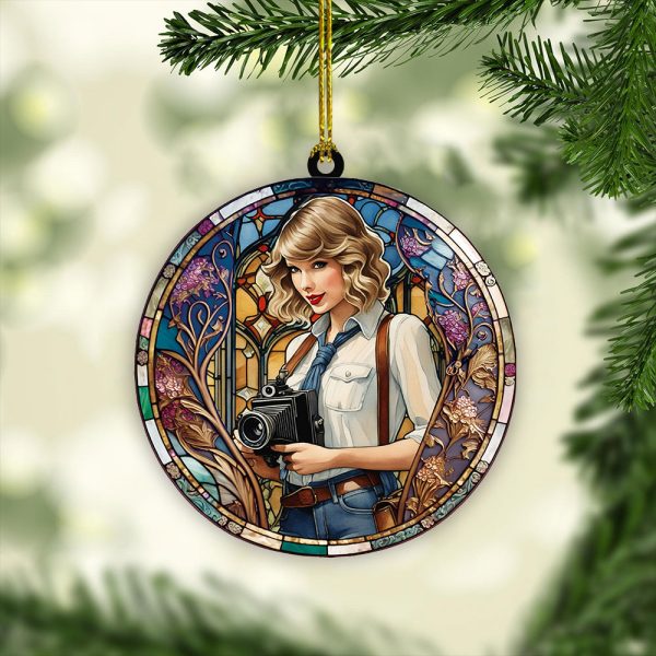 Taylor Swift 2-Side Printed Acrylic Ornament - VANDH 1063.2