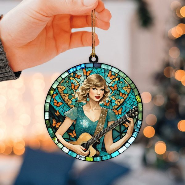 Taylor Swift 2-Side Printed Acrylic Ornament - VANDH 1063.3