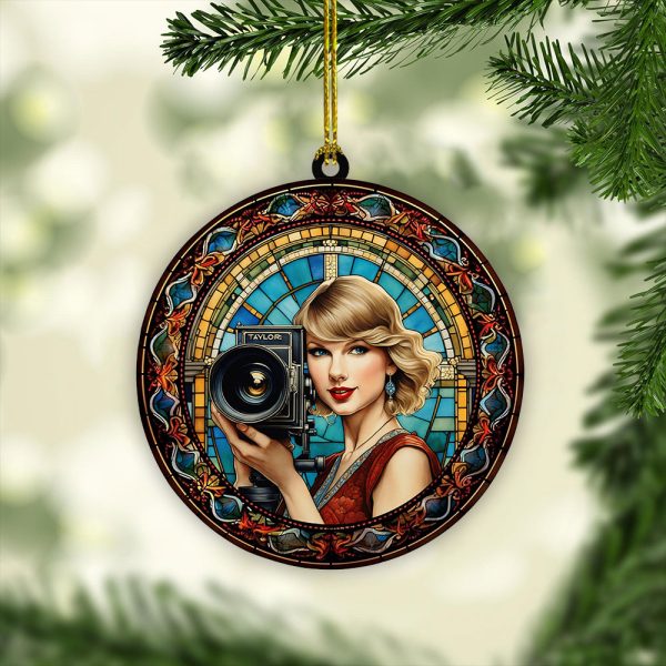 Taylor Swift 2-Side Printed Acrylic Ornament - VANDH 1063.4