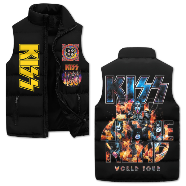 Kiss Band 2D Sleeveless Jacket - ANHNV 1903