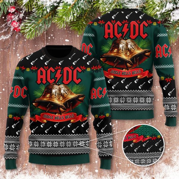 AC/DC 3D Ugly Sweater - NGHIAVT 0847