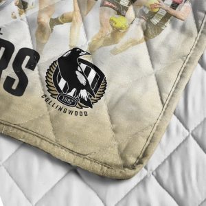 2023 AFL Premiers Collingwood FC Quilt Blanket - VANDH 1150