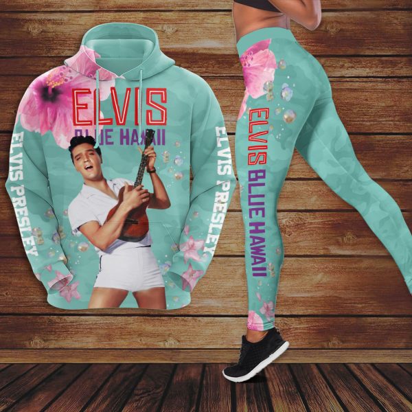 Elvis Presley 3D Hoodie Leggings - VANDH 1200