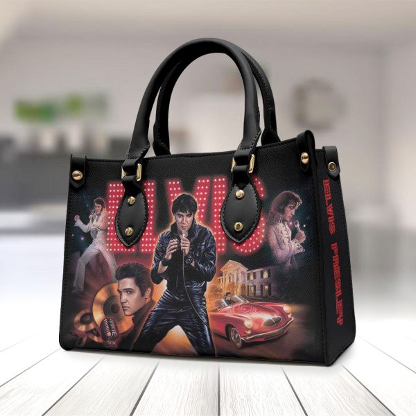 Elvis Presley Leather HandBag - ANHNV 1974