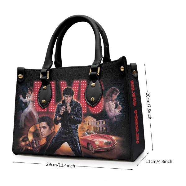 Elvis Presley Leather HandBag - ANHNV 1974