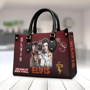 Elvis Presley Leather HandBag - ANHNV 1975