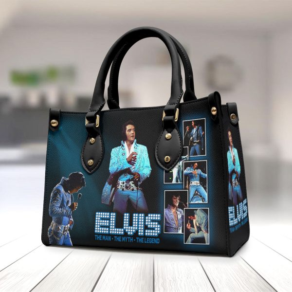 Elvis Presley Leather HandBag - ANHNV 1976