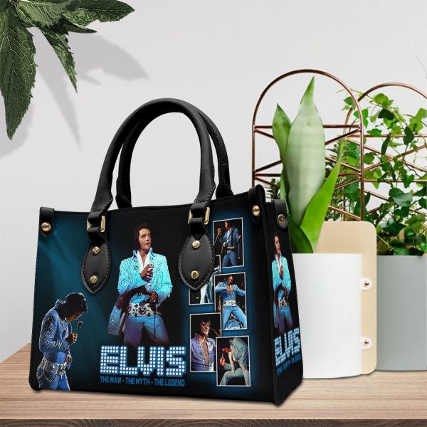 Elvis Presley Leather HandBag - ANHNV 1976