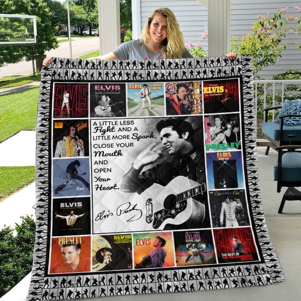 Elvis Presley Quilt Blanket - ANHNV 1981