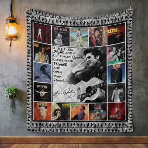 Elvis Presley Quilt Blanket - ANHNV 1981