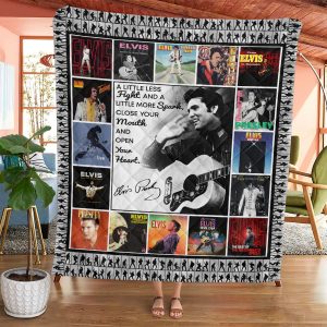 Elvis Presley Quilt Blanket - ANHNV 1981