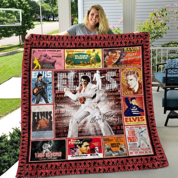 Elvis Presley Quilt Blanket - ANHNV 1982