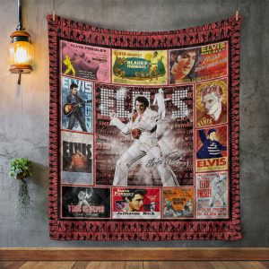 Elvis Presley Quilt Blanket - ANHNV 1982