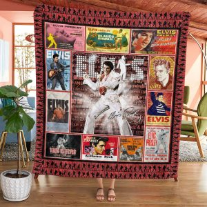 Elvis Presley Quilt Blanket - ANHNV 1982