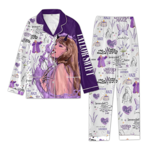 Taylor Swift Button Down Pajamas Set – ANHNV 1995