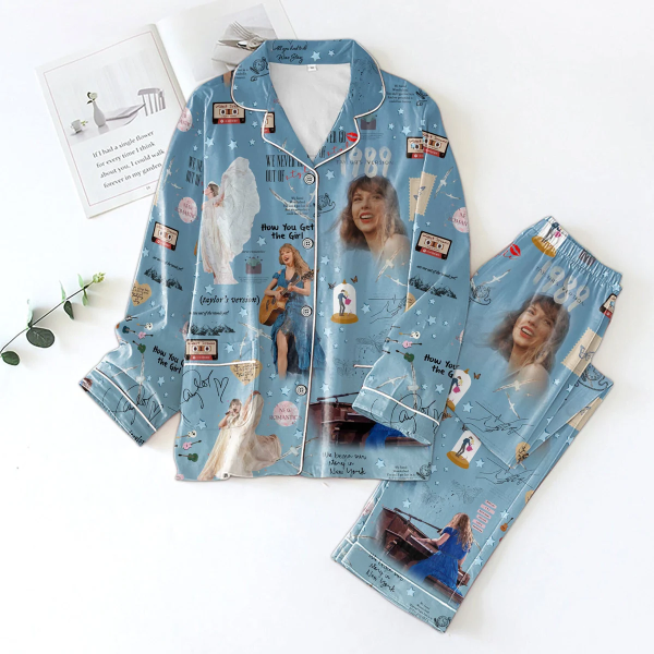 Taylor Swift Button Down Pajamas Set – ANHNV 1999