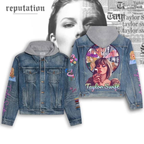 Taylor Swift Women's Denim Hood Jacket - ANHNV2018