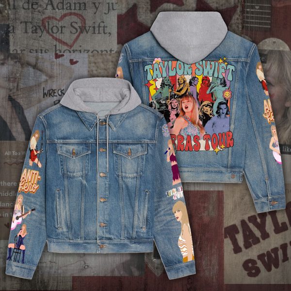 Taylor Swift Women's Denim Hood Jacket - ANHNV 2034