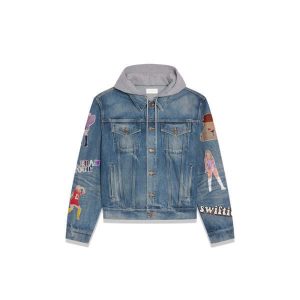 Taylor Swift Women's Denim Hood Jacket - ANHNV 2043