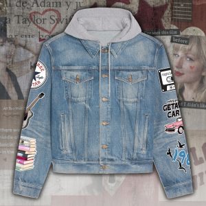 Taylor Swift Women's Denim Hood Jacket - ANHNV 2045