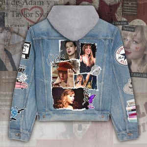 Taylor Swift Women's Denim Hood Jacket - ANHNV 2045